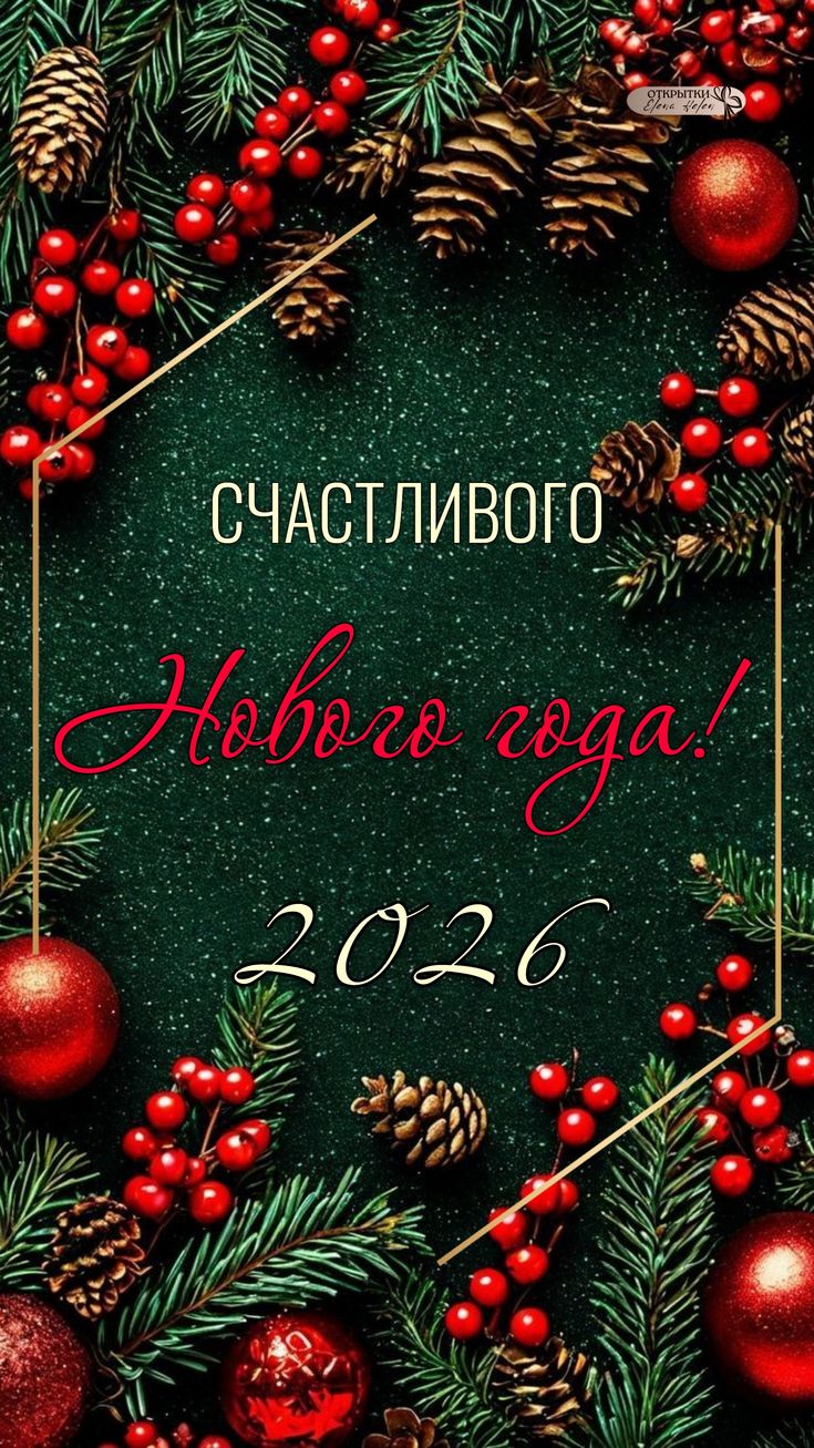 Поздравляем с Новым Годом 2026