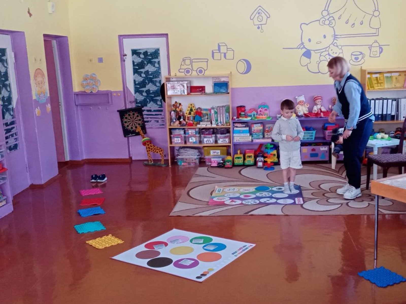 Напольные игры для воспитанников 