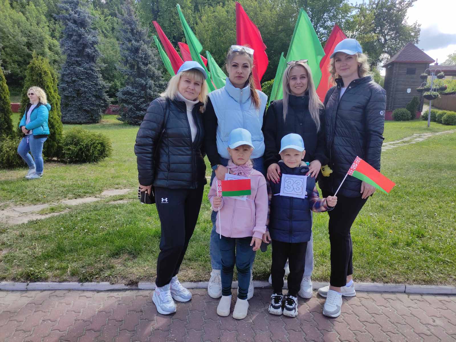 В едином забеге под флагом страны 
